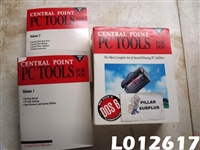 Central Point PC Tools for DOS V8 Manuals Only (set of 2)
