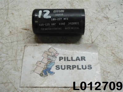 Mars Motor Start Capacitor 11015