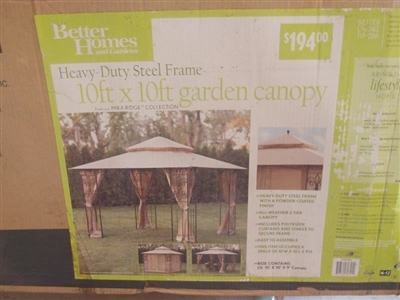 Better Homes & Gardening Mika Ridge Collection Garden Canopy