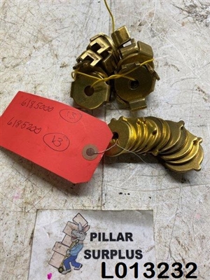 Brass Plate & Washer (Pack of 26) (13 Each)