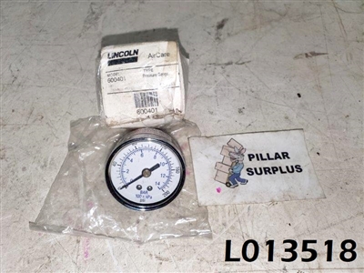 Lincoln Pressure Gauge 0-200 PSI 600401