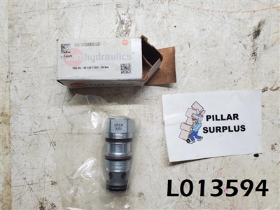 SUN Hydraulics Pilot-to-Open Check Valve with standard Pilot and Delrin Seat CKEA-XZV