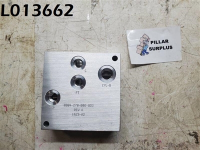 SUN Hydraulics Manifold B804270B06-QD3