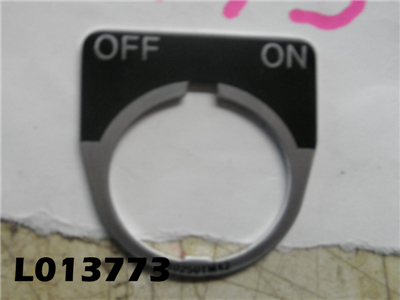 Cutler Hammer Label -ON-OFF 10250TM42