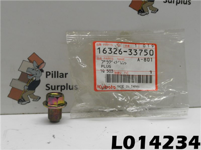 Kubota Plug 16326-33750 (Lot of 3)