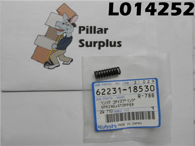 Kubota Stopper Spring 62231-18530 (Lot of 7)
