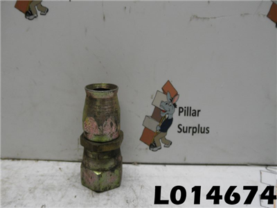 Eaton Aeroquip Reusable Hydraulic Hose Fitting JIC -12 (Lot of 3 Pcs)