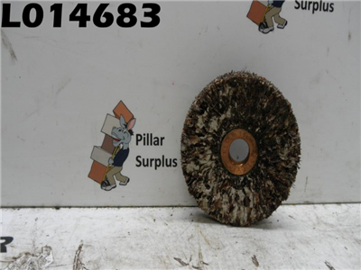 Wire Wheel with Wax 1/2" ID