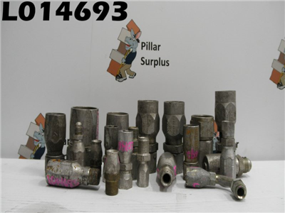 Eaton Aeroquip Reusable Hydraulic Hose Fitting JIC DOT HP SAE W.R. MP 1210 4010 (Lot of 20 Pcs)