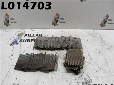 Metal Replacement Blades 12-40933 06064 040353 (Lot of 34 Blades)