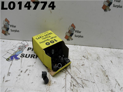 High Quality Plastic Valve Cover Caps (Box of 100 Pcs)