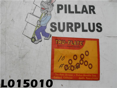 Tru-Flat Plastic Washers H2C (Two 10 pc packs per lot 20 pcs total)