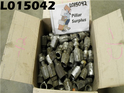 Aeroquip  Hydraulic Straight Hose Fittings Size 12 4411-12S JIC Reusable (Lot of 88 Pcs)