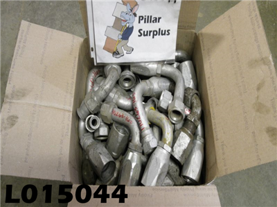 Aeroquip Hydraulic 90 degree Hose Fittings Size 16 190261-16S SAE JIC Reusable (Lot of 45 Pcs)
