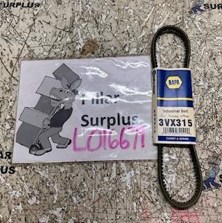 NAPA Narrow Section Molded Notch V-Belt 3VX315