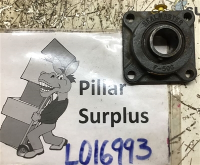SealMaster 4-Bolt Flange Mount Ball Bearing F-506 SF-23, 1-7/16