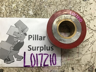 Red Pallet Jack Wheel 27-SHE-211