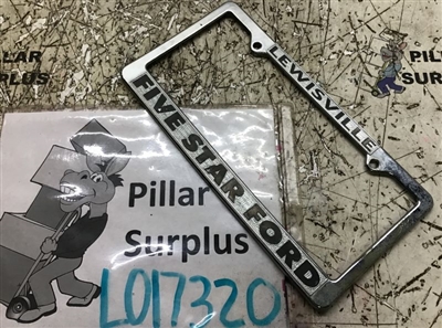 Ford License Plate Cover
