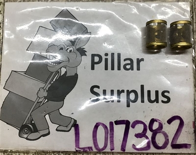 Filter/Strainer 100/12 (lot of 2) OD-1.125" ID-.956" OL-1.41"