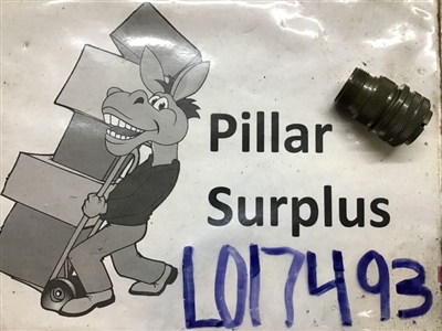 Amphenol Industrial Operations Circular Straight Plug, Connector Metal 97-3106A-18-1S