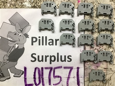 Wago Connector End Stop 249-117 (lot of 14)