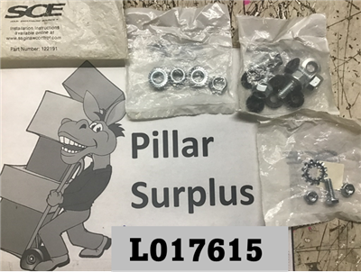 SCE Wall Mount Master Bolt Pack 122191