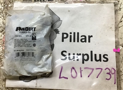 Panduit Ferrules Polypropylene Insulated FSD87-20-L (lot of 50)