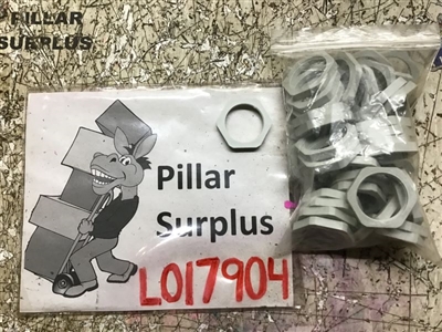 Mencom M40 Plastic Lock Nut Gray 2M40PA (lot of 38)