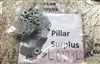 Mencom Gray Plastic Jam Nut LMG-16 (lot of 116) M16x1.5
