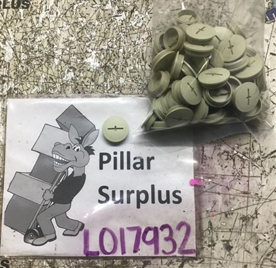Mencom M32 Gray Plastic Blanking Plug CR8-M32PA (lot of 71)