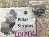 Mencom Gray Blanking Plug M16x1.5 (lot of 11)