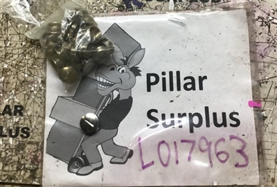 Mencom Metal Blanking Plug CRB-M20 (lot of 30)