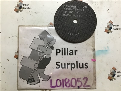 Bancroft Grinding Wheel 7A30 T6 BL-SF-REINF