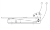 MICO Pedal and Base 12-400-026