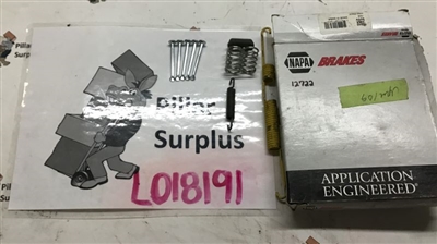 NAPA Brakes Maxi-Pack Kit 2368 1648 (incomplete)
