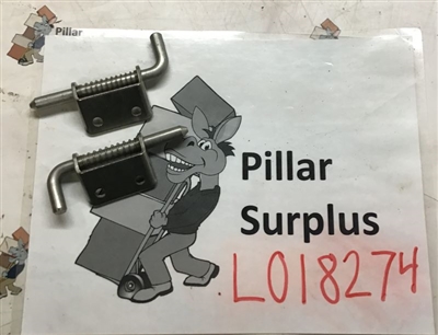 Stainless Steel Spring Loaded Latch 1305A83 (lot of 2)