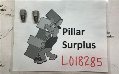 Stainless Steel Adapter Fitting 00040438 (lot of 2)