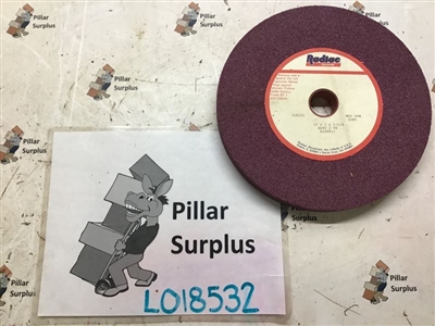 Radiac Abrasives Ruby Grind Wheel RA46-J-V8