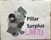 Galvanized Hex Nipple Fitting 5B OD-1.30" ID-1.10" NPT-3/4"