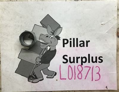 Galvanized Hex Nipple Fitting 5B OD-1.30" ID-1.10" NPT-3/4"
