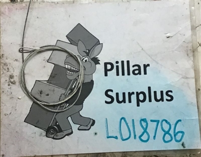 Stainless Steel Cable Loops ID-0.2", OD-0.28" (lot of 2)