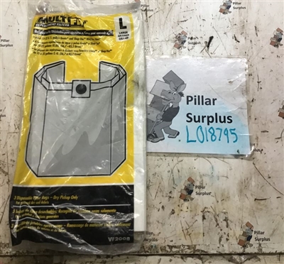 MultiFit Large Disposable Filter Bags VF2008